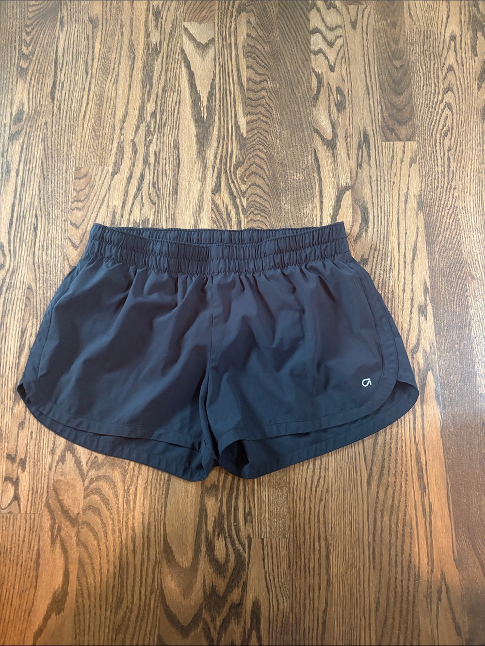 Women's GAP Black Athletic Running Shorts with Elastic Waist size L